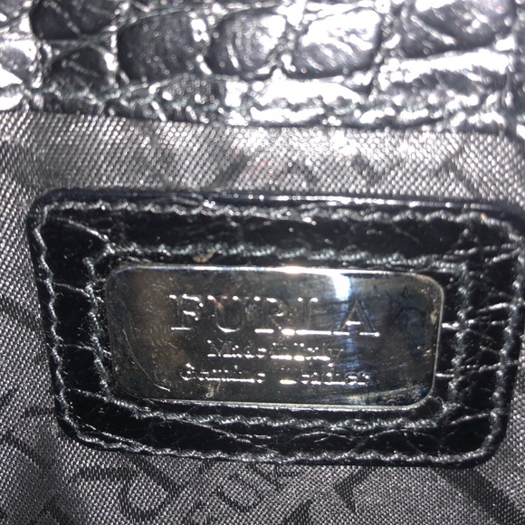Furla Small Black Snakeskin Purse - Picture 5 of 5